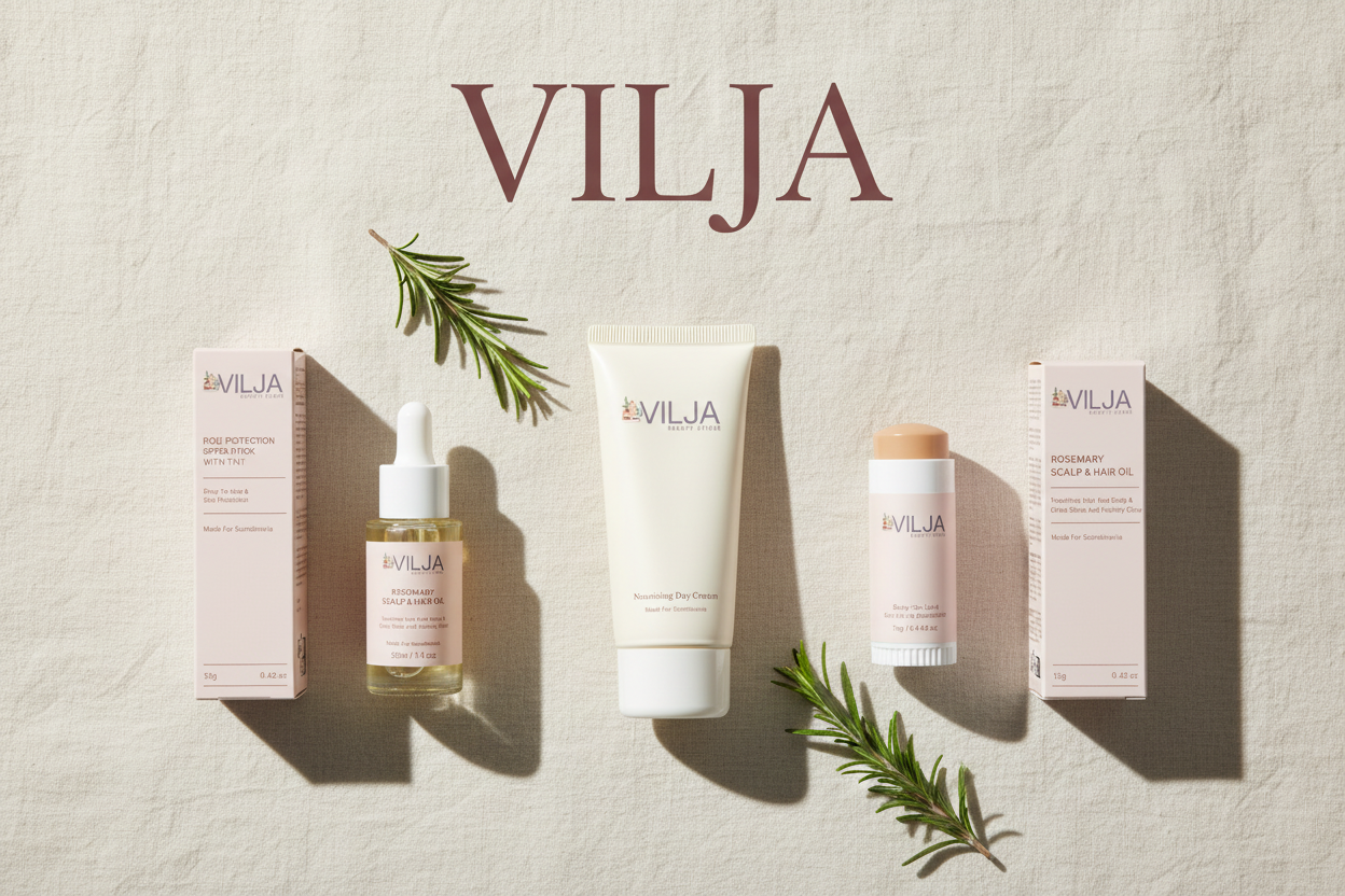 Vilja Skincare Hero Banner