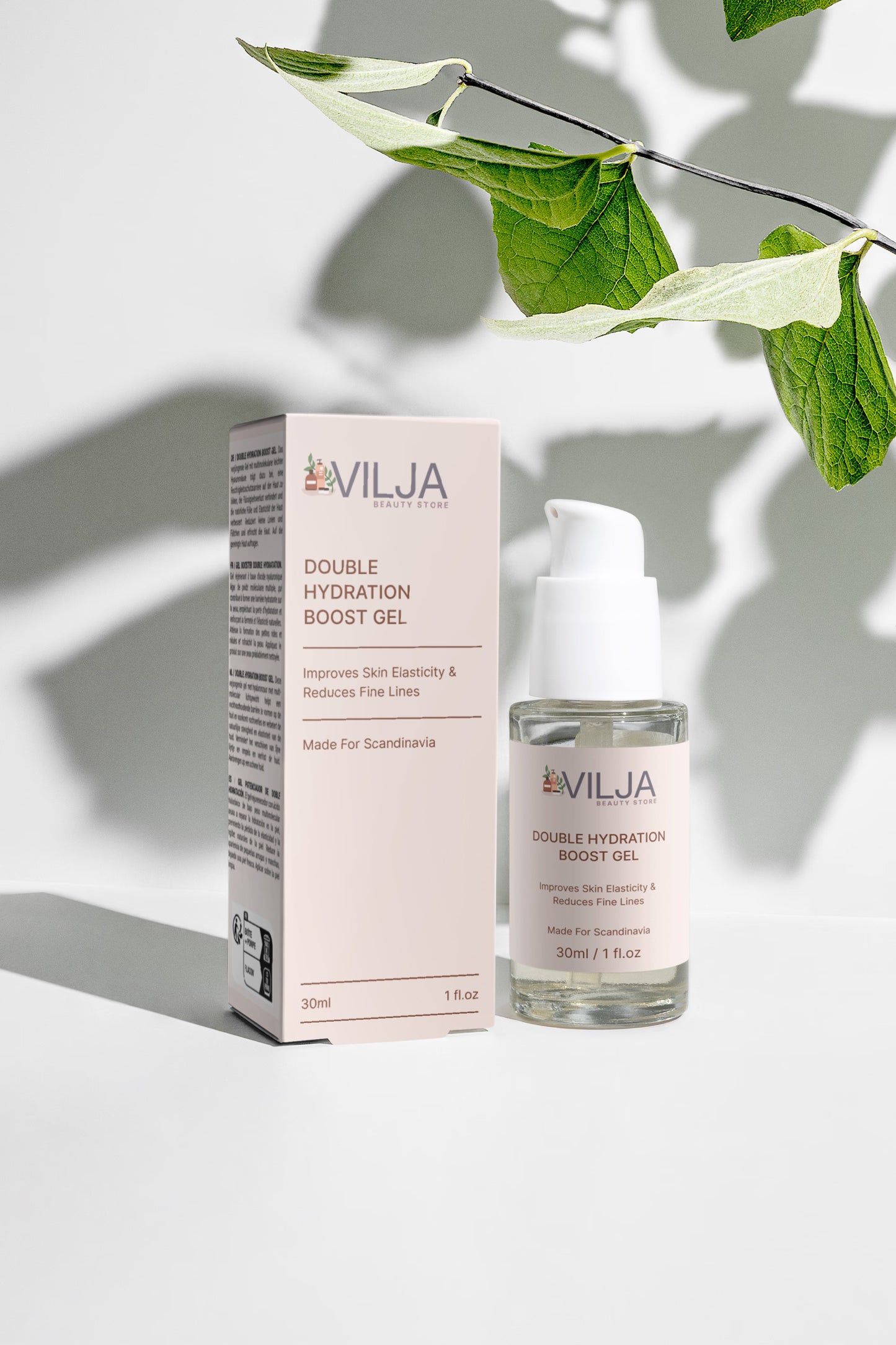 Intensivt Fuktgivande Gel med Hyaluronsyra